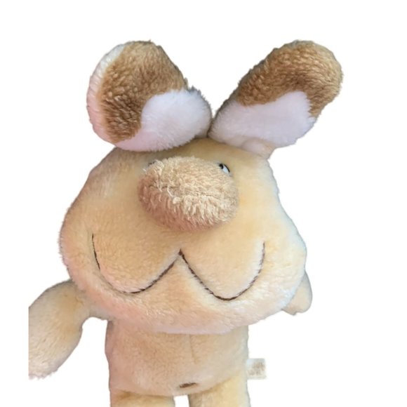 Cuddle Wit Plush Stuffed Animal Toy Bunny Rabbit 17 in Vintage Beige Brown - Picture 2 of 6
